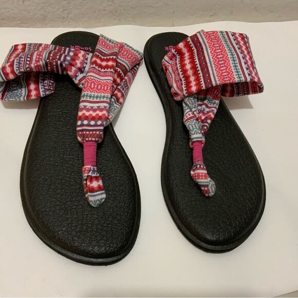 NEW ITALIAN SHOEMAKERS SANDALS  PLATFORM WEDGES SIZE 6.5 WHITE  BROWN - Picture 2 of 6